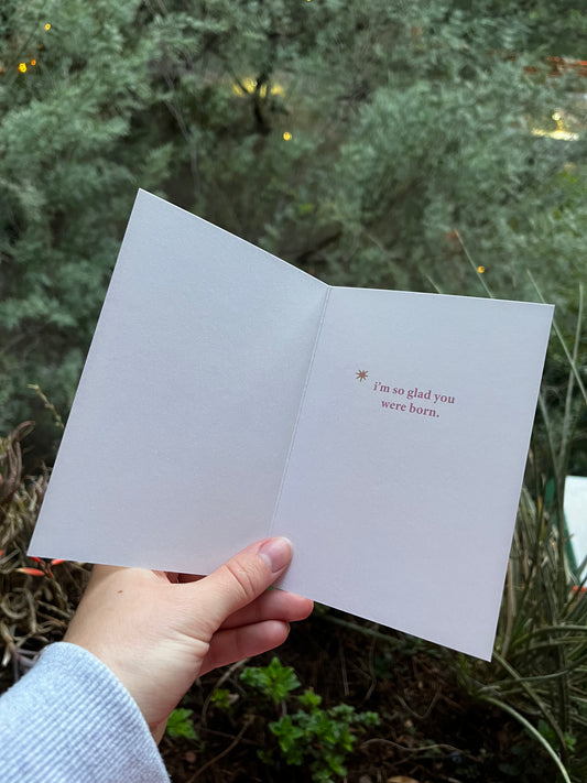 frog cowgirl birthday card